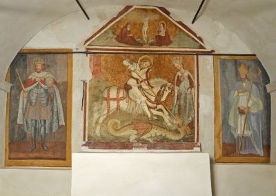 Cappella di san Giorgio - dopo il restauro